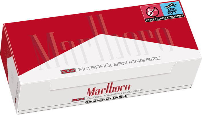 Marlboro Red King Size Zigarettenhülsen