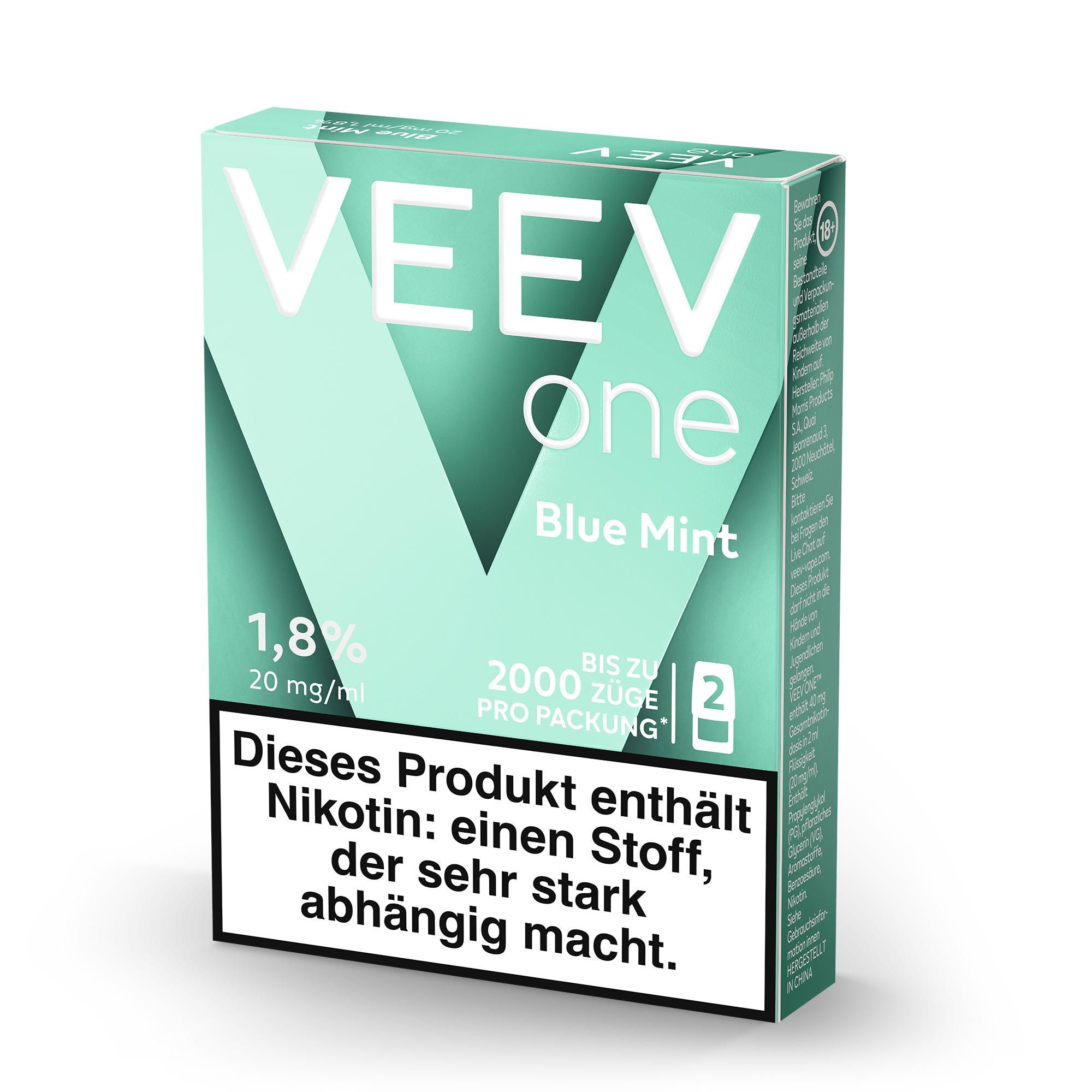 VEEV one Pods blue mint 2er