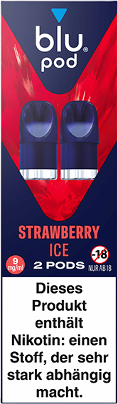 blu pod Strawberry Ice 9 mg/ml (2 Pods)