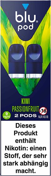 blu pod Kiwi Passionfruit 9 mg/ml (2 Pods)