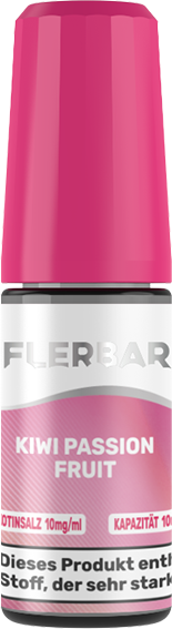 Flerbar Liquid - Kiwi Passionfruit - Nikotinsalz Liquid 10 mg/ml