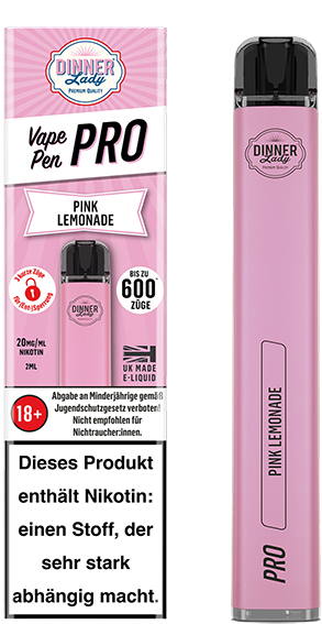 Dinner Lady Pink Lemonade 20mg