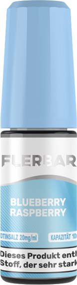 Flerbar Liquid - Blueberry Raspberry - Nikotinsalz Liquid 20 mg/ml