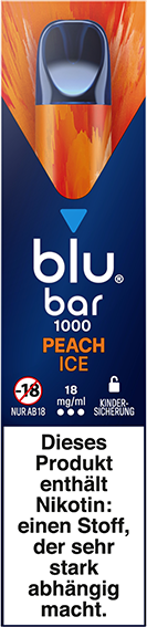 blu bar Peach Ice 18mg