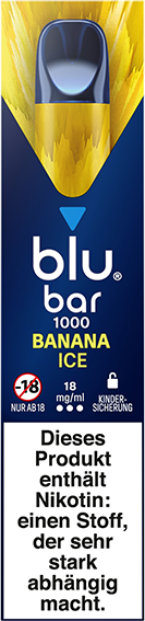 blu bar Banana Ice 18mg