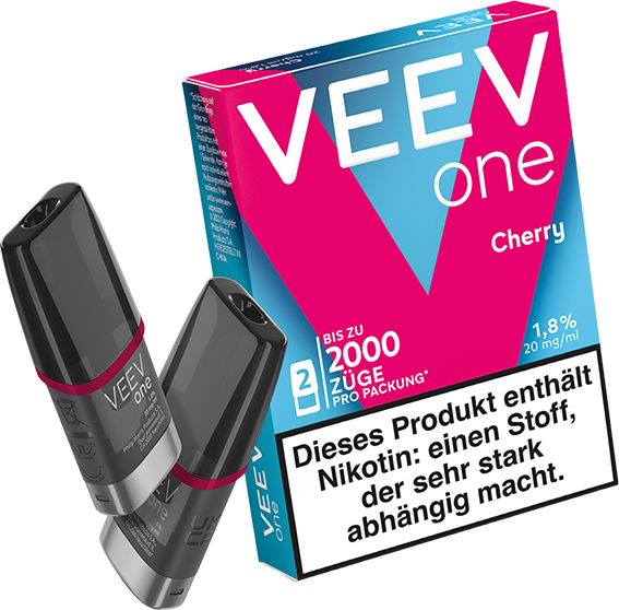 VEEV one Pods cherry 2er