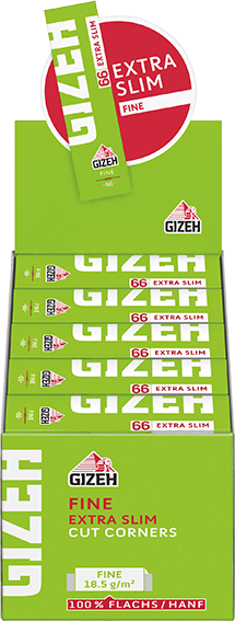 Gizeh Fine Slim   50er (grün)