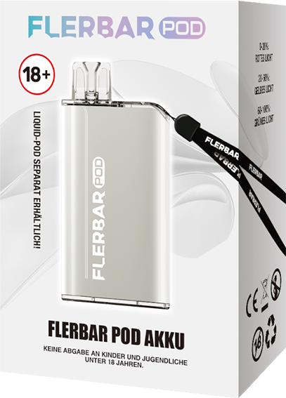 Flerbar - Pod Akku 500 mAh grau