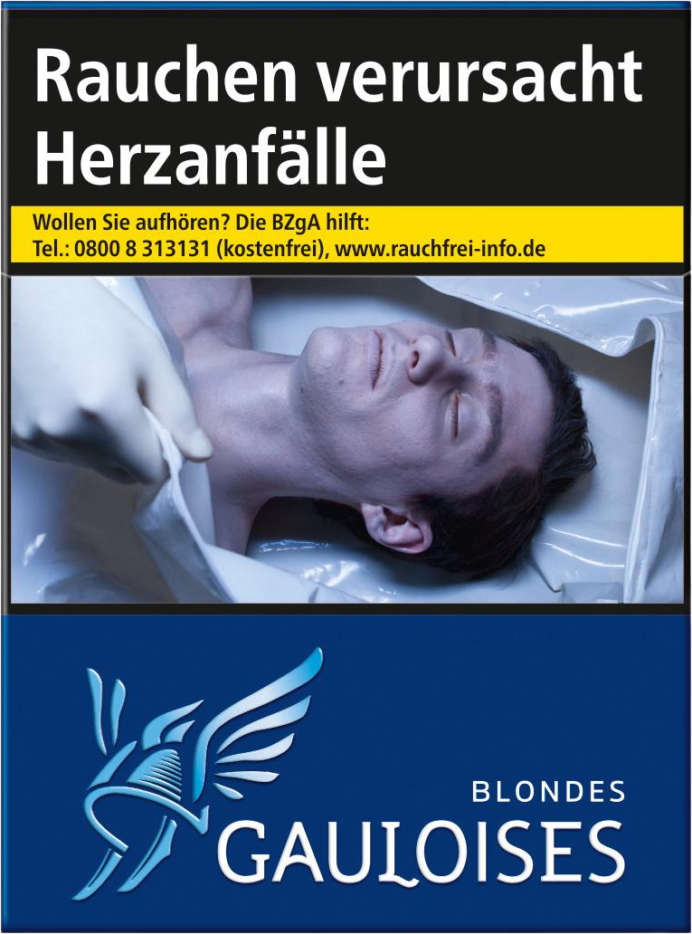 Gauloises  Blondes Blau XXXL