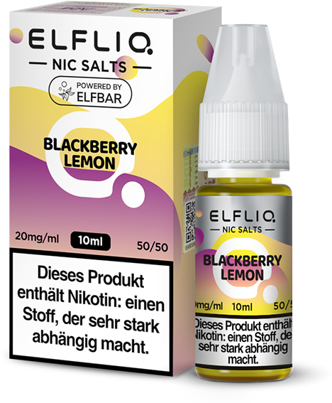 Elfliq by Elfbar - Liquid Blackberry Lemon - 20mg/ml