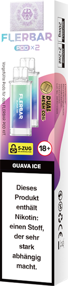 Flerbar - Pod Guava Ice 20 mg/ml (2 Stück pro Packung)