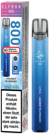Elfbar 800 Coconut Blueberry 20mg
