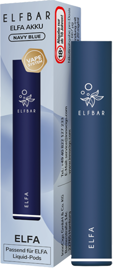 Elfbar ELFA Akku 500 mAh Navy Blau