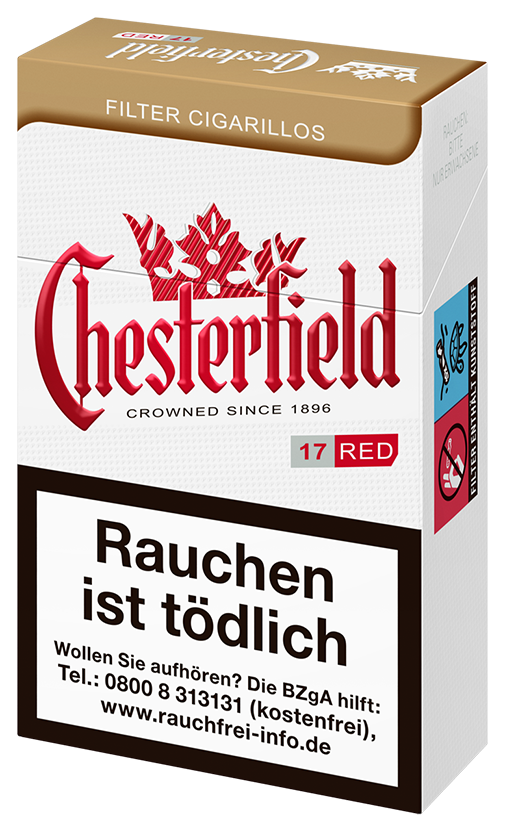 Chesterfield Red King Size Filter Cigarillos