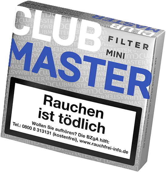 Clubmaster Mini Filter Blue Zigarillos