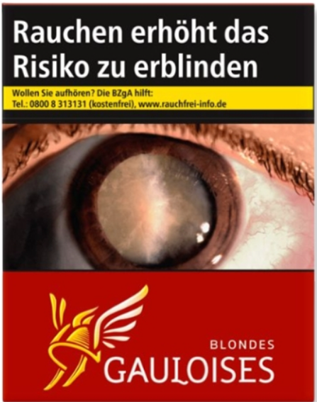 Gauloises Blondes Rot Zigaretten