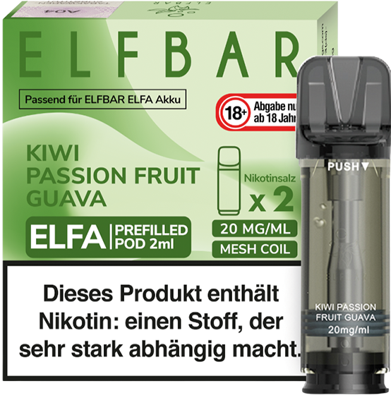 Elfbar ELFA Pod Kiw.Pass.Gua. 20mg*