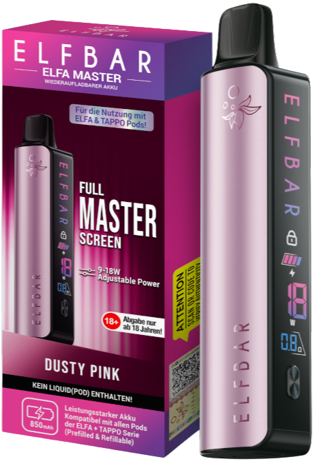 Elfbar Elfa Master850 mAh - Dusty Pink
