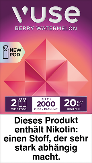 Vuse ePod Caps Berry Water 20mg (Pro)
