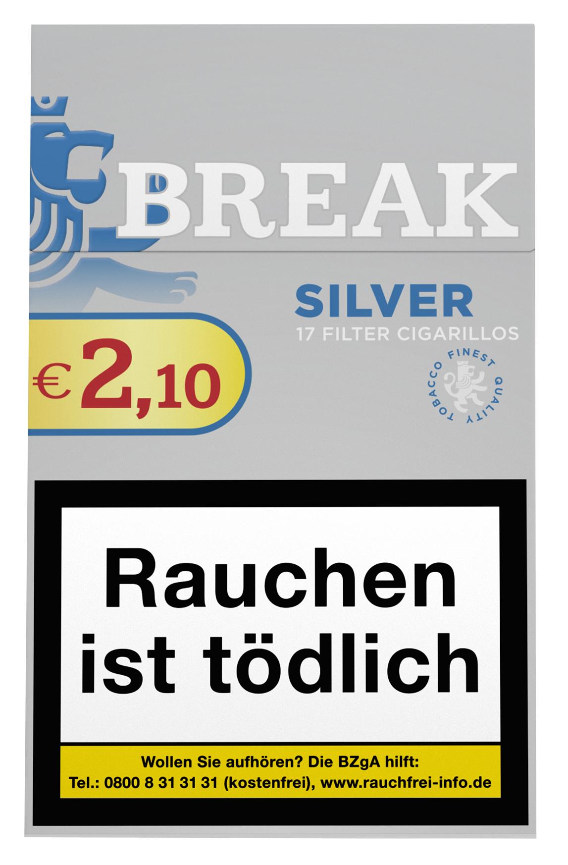 Break Silver Filter Cigarillo