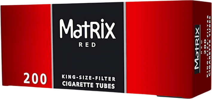 Matrix Red King Size Zigarettenhülsen