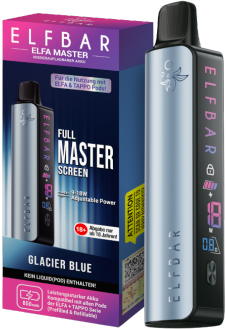 Elfbar Elfa Master 850 mAh - Glacier Blue