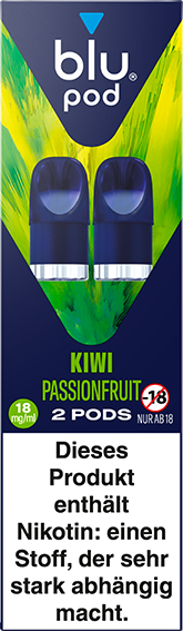 blu pod Kiwi Passionfruit 18 mg/ml (2 Pods)