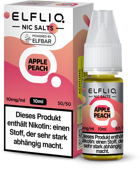 Elfliq by Elfbar - Liquid Apple Peach - 10mg/ml