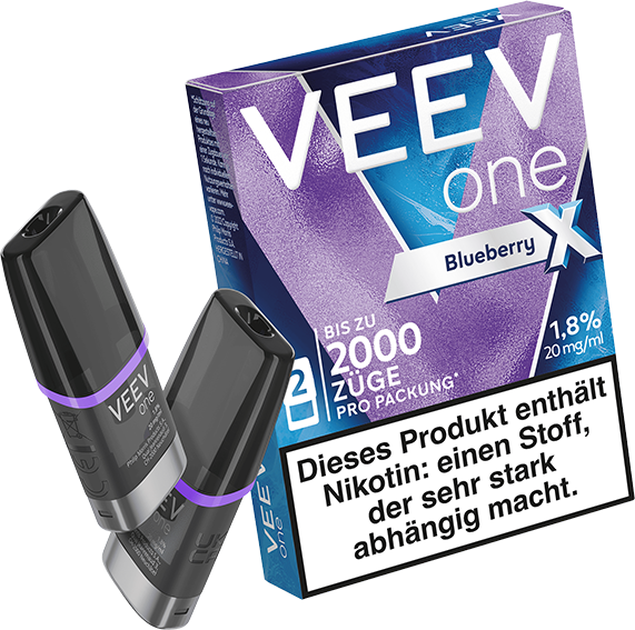 VEEV ONE PODS Blueberry Extra 20 mg/ml (2 Pods)