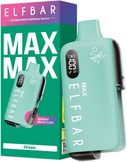 Elfbar Max Akku 650 mAh Grün
