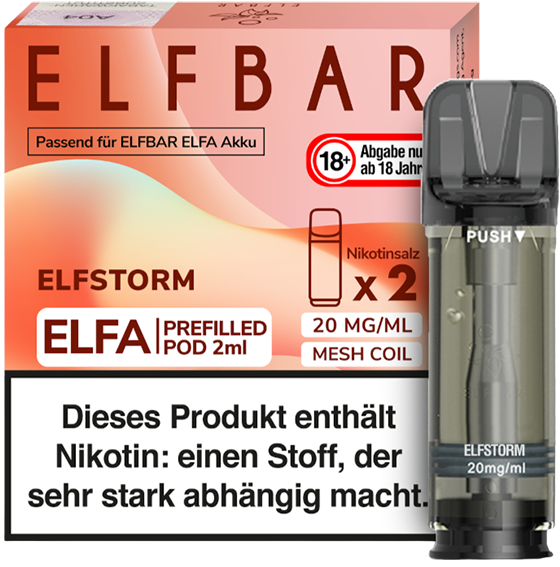 Elfbar ELFA Pod Elfstorm 20mg*