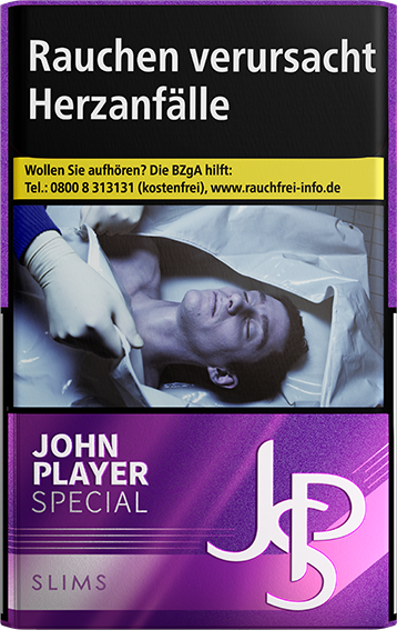 JPS Slims Purple Zigaretten
