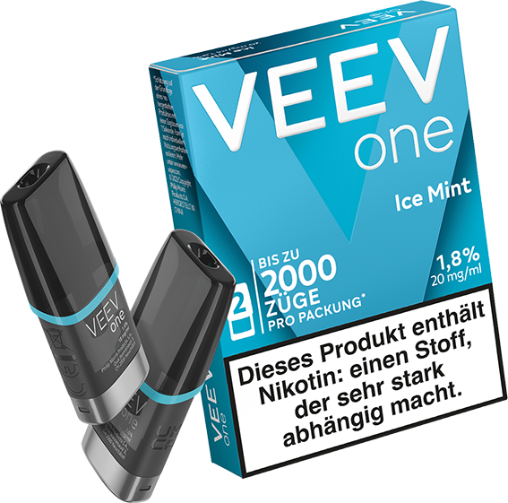 VEEV one Pods ice mint 2er