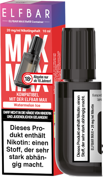 Elfbar Max Waterm Ice 10ml Refill C 20mg