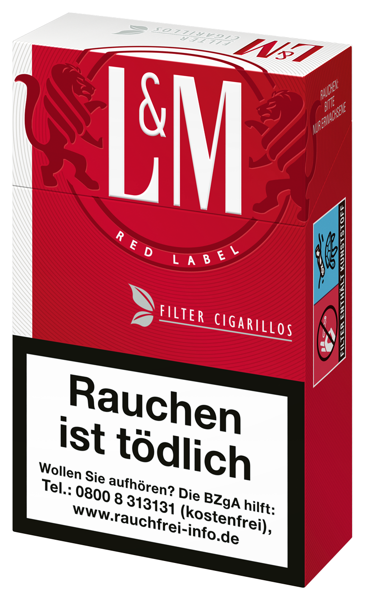 L&M Filter Cigarillos Red Label 