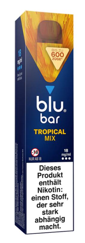blu bar Tropical Mix 18mg