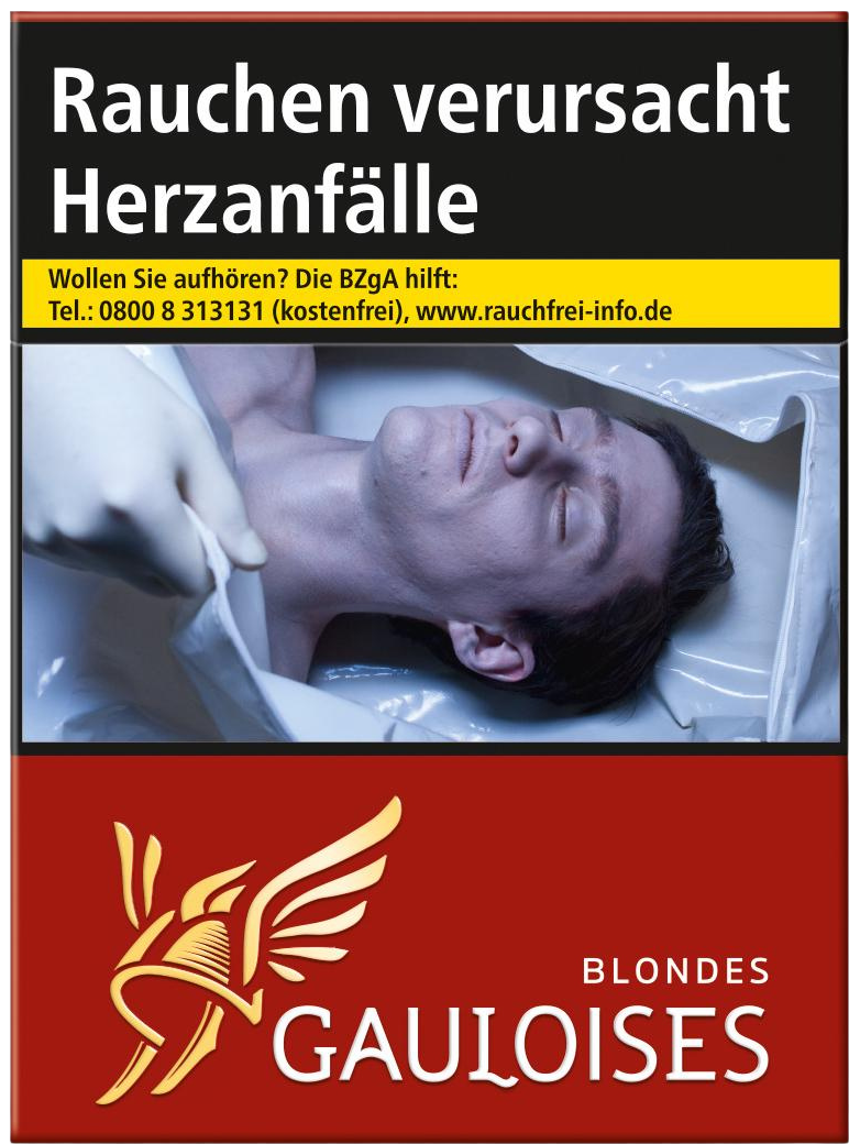 Gauloises  Blondes Rot XXXL