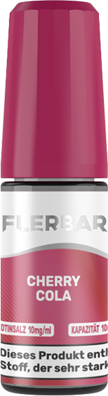 Flerbar Liquid - Cherry Cola - Nikotinsalz Liquid 10 mg/ml