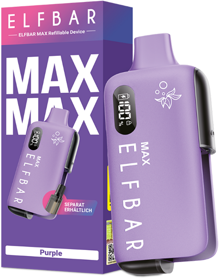 Elfbar Max Akku 650 mAh Lila