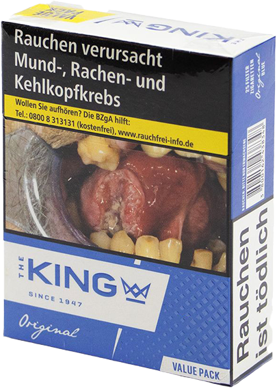 The King Blue Value Pack Zigaretten