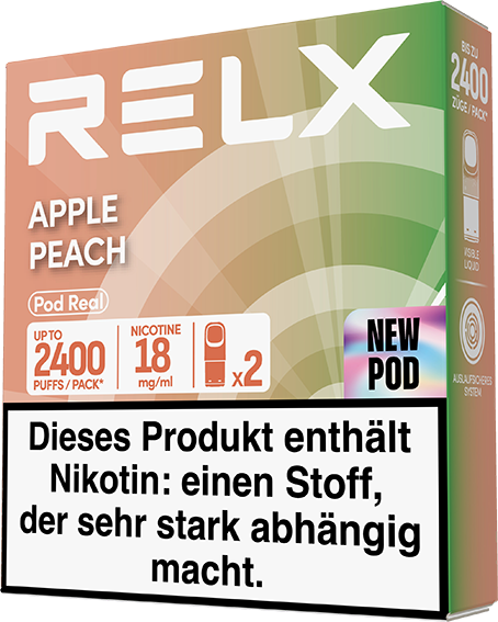 RELX Pod Real Apple Peach