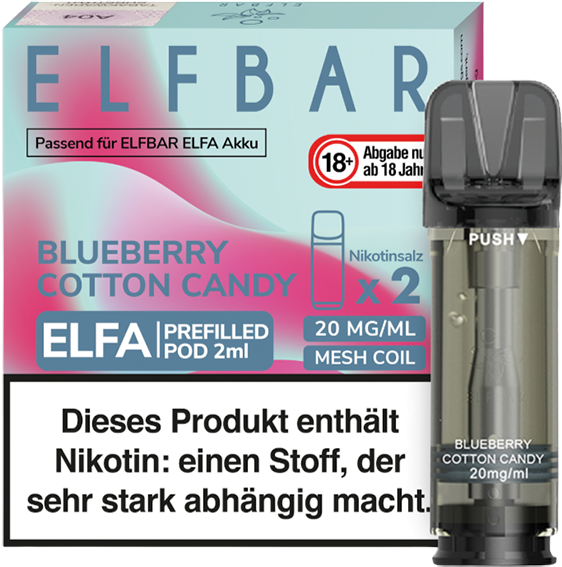 Elfbar ELFA Pod Blueberr.Cott. 20mg*