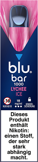 blu bar Lychee Ice 18mg