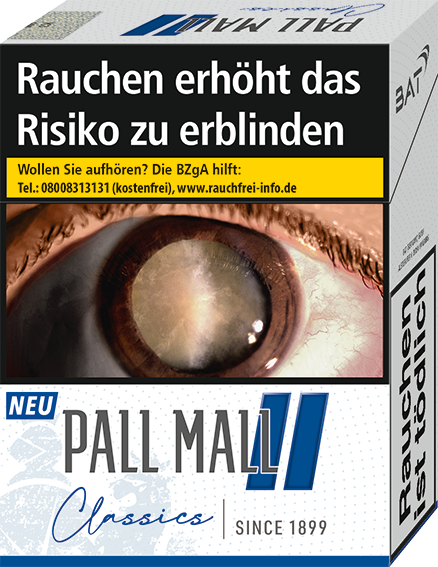 Pall Mall Classics Blue Zigaretten