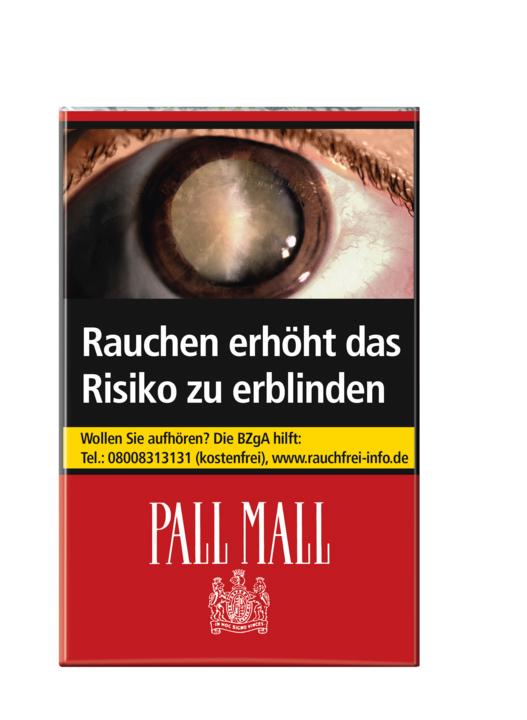 Pall Mall Red Ohne Filter