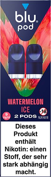 blu pod Watermelon Ice 9 mg/ml (2 Pods)