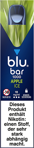 blu bar Apple Ice 18mg