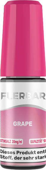 Flerbar Liquid - Grape - Nikotinsalz Liquid 20 mg/ml