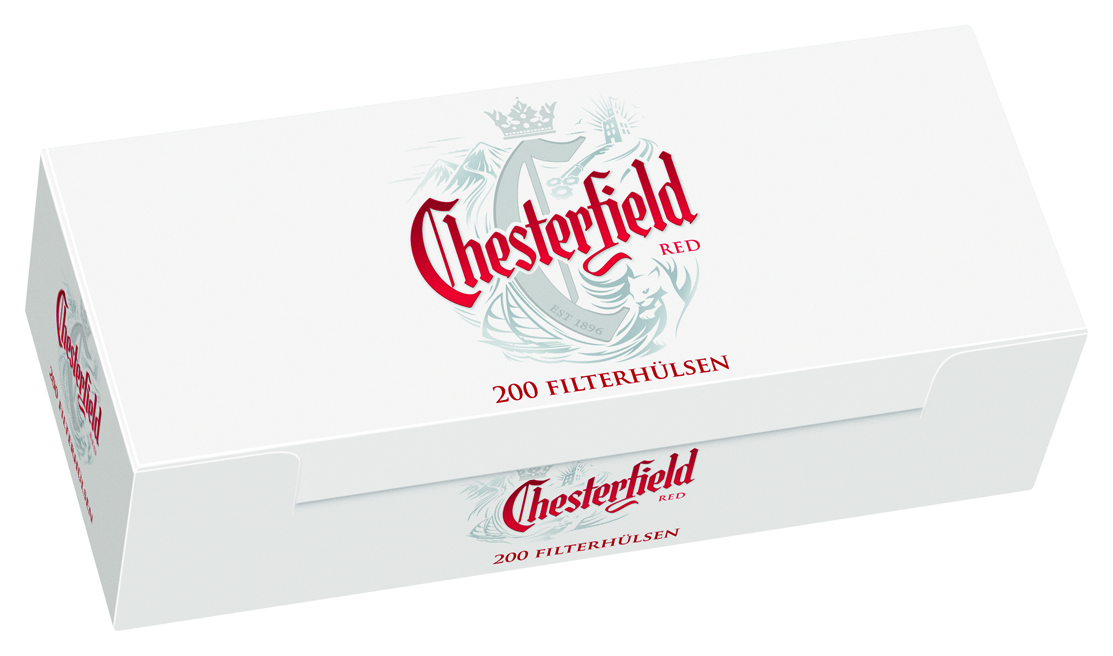 Chesterfield Red Hülse 5 X 200er
