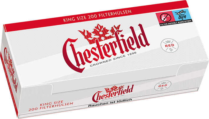 Chesterfield Red Hülse 5 X 200er